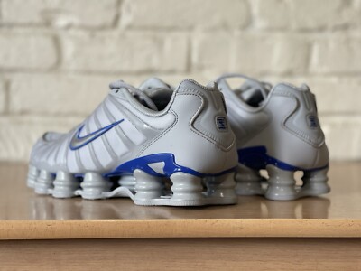 Nike Shox TL Wolf Gray Silver Mens Size 9 Athletic Shoes Sneakers