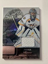 2015-16 Fleer Showcase Flair Jersey Pekka Rinne Row 1 Seat 3 Nashville Predators