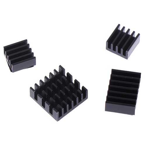 CPU RAM LAN USB Aluminum Heat Sink Radiator Cooling for Raspberry Pi 4B PTHyuJF - Photo 11/12