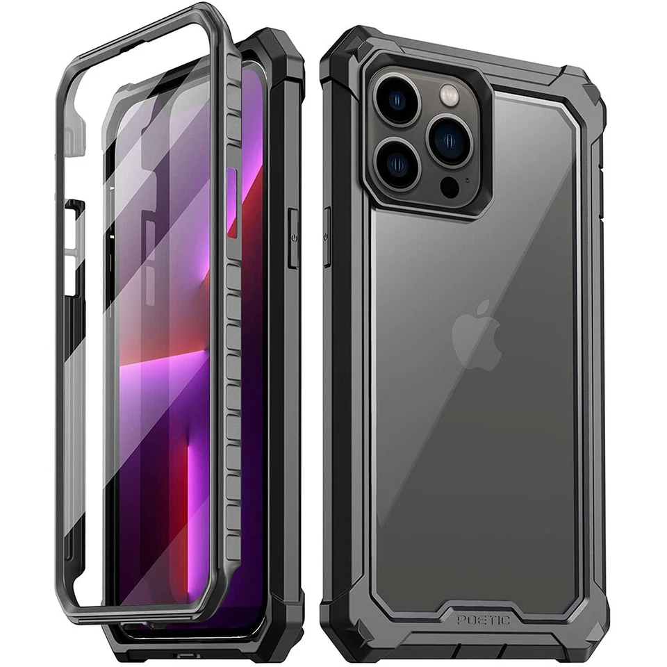 Funda de teléfono para iPhone Apple 11 12 Pro Protector de pantalla a prueba de golpes Resistente Foto 2 de 4