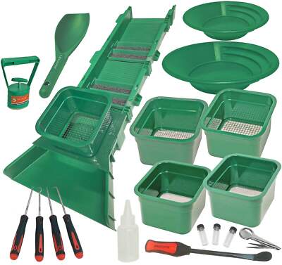Sluice Fox Compact Sluice Kit with 5 Classifiers
