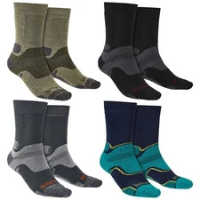 Bridgedale - Mens Walking Midweight Merino Wool Outdoor Boot Socks