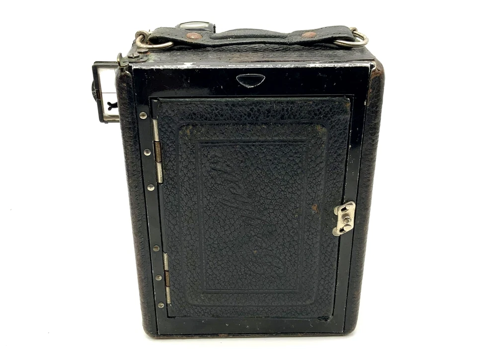 Voigtländer Bergheil Caméra de Plaque Avec Heliar 15cm 1:4.5 Caméra Analogique - Photo 3/4
