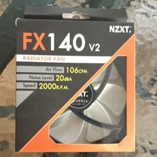 NZXT FX140 V2 Radiator Fan Black