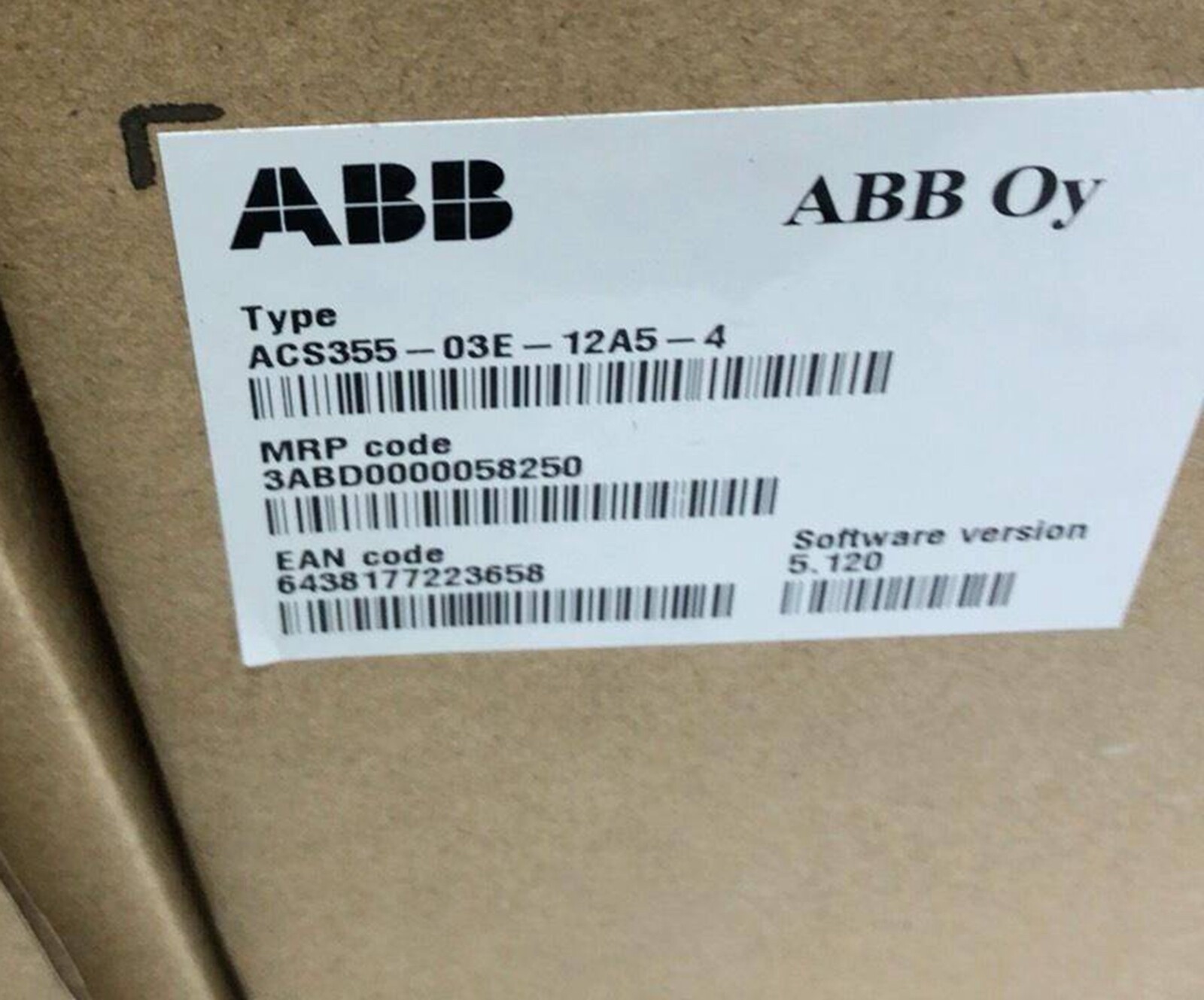NEW ACS355-03E-12A5-4 5.5KW #am