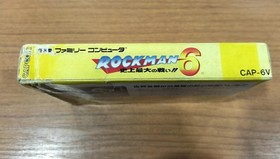 Capcom Rockman 6 Famicom Game Cartridge Classic Action Retro
