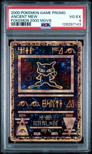 2000 POKEMON GAME MOVIE POKEMON 2000 MOVIE ANCIENT MEW PSA 4