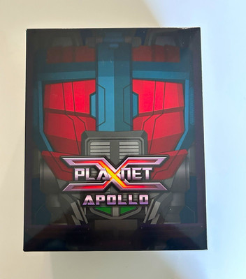Planet X Apollo Robot Toy Figure w/ Accessories Parts Instructions in Box