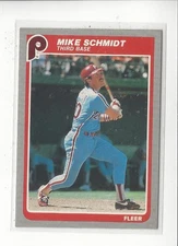 1985 Fleer #265 Mike Schmidt Phillies