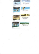 5 timbres obliteres sur  GILBRALTAR