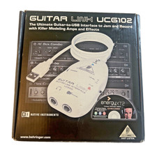 Behringer Guitar Link UCG102 Guitar-to-USB Au...