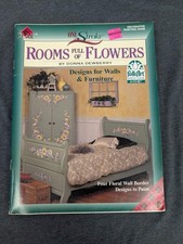 One Stroke Rooms Full of Flowers Donna Dewberry Plaid Painting Book 9498