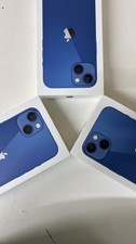 OEM Apple iPhone 13 Blue Color Empty Box  Lot of 3  No Phone Included