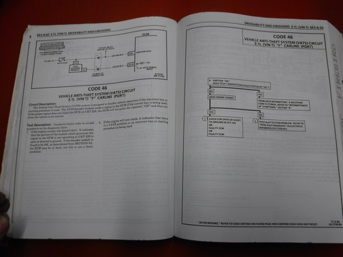 1992 PONTIAC FIREBIRD TRANS AM ORIGINAL FACTORY SERVICE MANUAL SHOP REPAIR - Imagen 6 de 10