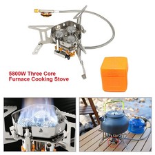 Outdoor Picnic Gas Burner Camping Hiking Fishing Butane Stove Cooker BBQ Tool