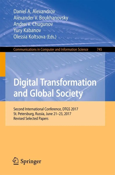 Daniel A. Alexandrov (U. A.) | Digital Transformation And Global Society | Buch-image