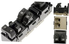 920-024 Front Driver Side Master Window Switch Assembly - 5 Button Compatible