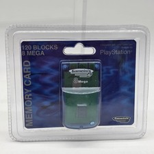 8 Mega Memory Card For PlayStation Digital Display Third Party Genesis G NIP
