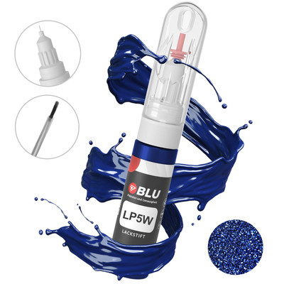 Lackstift LP5W blau tempestblue für vw autolack 2in1 BLU