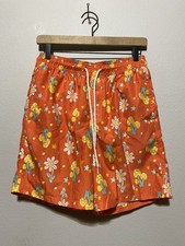 No Boundaries Men  s Small Swim Trunks, Lined  Pockets, Elastic Waist/Drawstring
