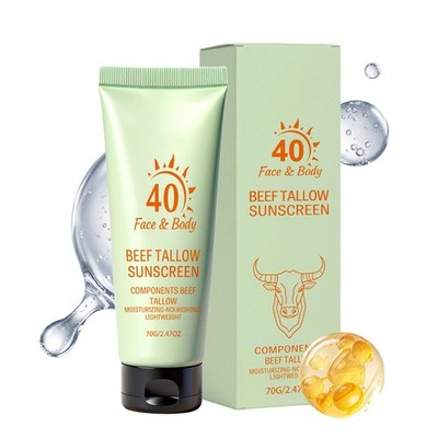 Rindertalg-Reef-Sonnenschutz LSF 40 für die Gesichtsanwendung, natürlich, biol