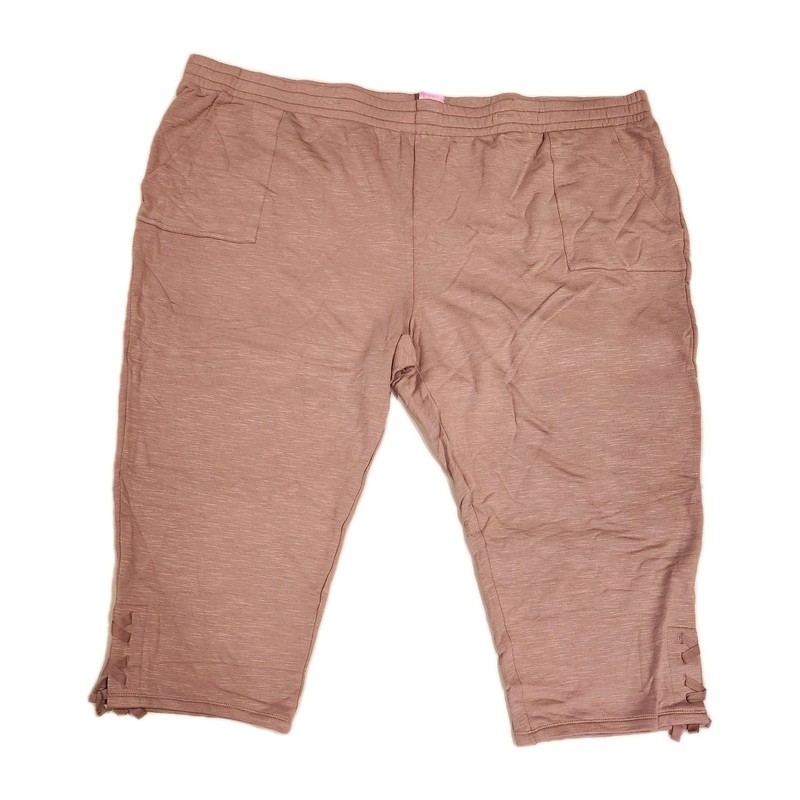 Anybody Cozy French Terry Mauve Taupe 5x Pant