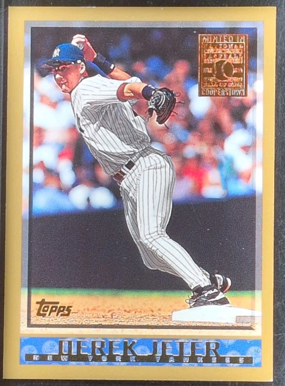 1998 Topps - Derek Jeter #160 Minted in Cooperstown