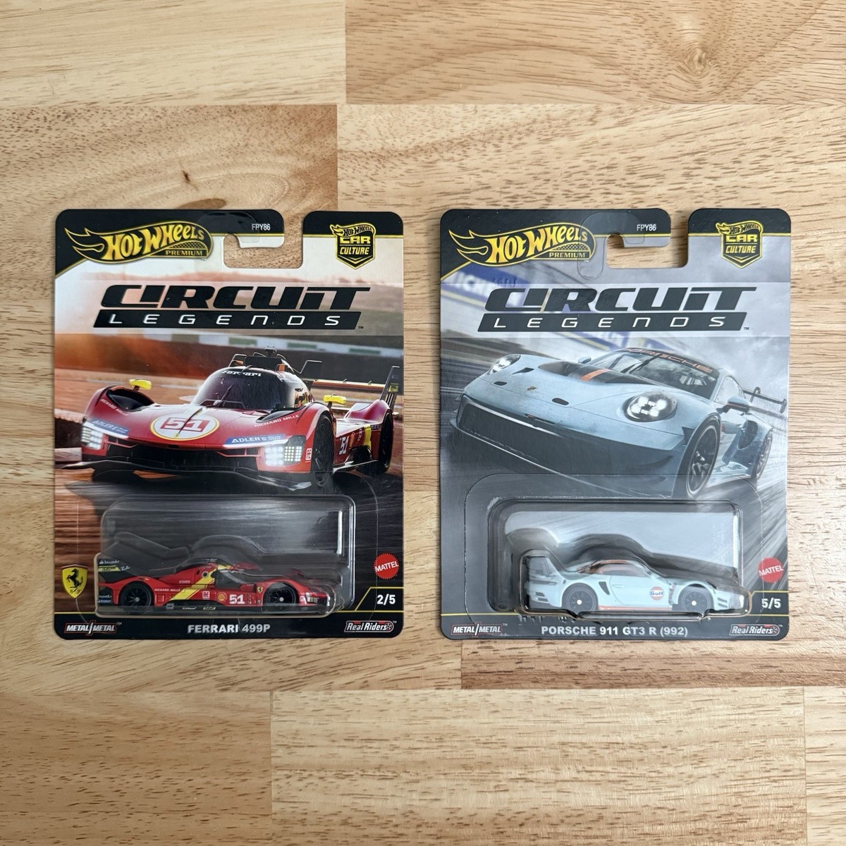 2025 Hot Wheels Premium Circuit Legends Ferrari 499P