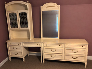 Children's 7-Piece Bedroom Set – Complete Room Solution in Off-White