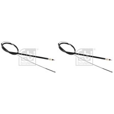 2x FEBI BILSTEIN Handbremsseil Seilzug Feststellbremse für Peugeot 207 CC