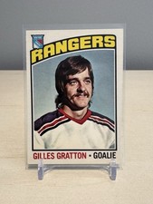 1976-77 O-Pee-Chee #28 Gilles Gratton - NHL Hockey Card