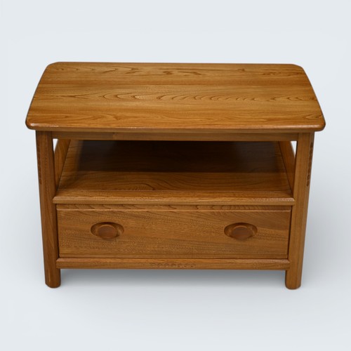 Ercol Eck-TV-Ständer Videoschrank Eckklappe helle Oberfläche KOSTENLOSE UK-Lieferung*