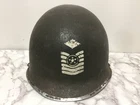 US M1 Style Military Helmet Steel Vintage WWII Era Collectible