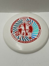 Wham-O Ultimate Frisbee 175g Sports Disc Golf Iridescent Logo RED
