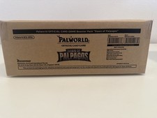 Palworld TCG Dawn of Palpagos 12 BOX BOOSTER BOX CASE Sealed ENGLISH 1st Edition