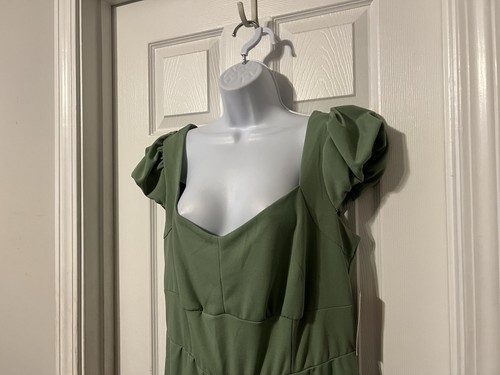 Persaya Jumpsuit grün Übergröße 2x Damen Sommer Stretch - Bild 5 von 11