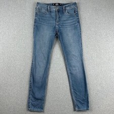 Hollister Womens Jeans Size 7R Mid Rise Super...