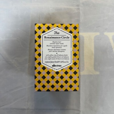 Davines The Renaissance Circle Extreme Repair Hair Mask 50 ml 1.69fl Oz Lot of 6