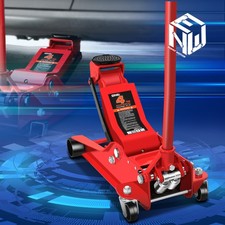 Red 4 Ton 8000 Lb 4.5- 20 Low Profile Heavy Duty Garage Hydraulic Floor Jack