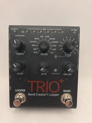 DigiTech Trio+ Plus Band Creator and Looper Guitar Effects Used Nice 16gb card