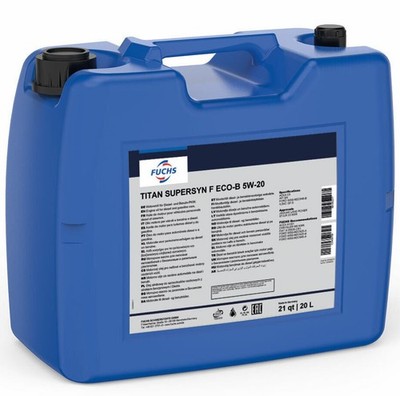 FUCHS TITAN SUPERSYN F ECO-B 5W-20 Motoröl 20 Liter FORD EcoBoost WSS-M2C948-B