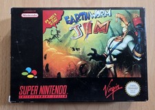 Earthworm Jim SNES PAL CIB OVP komplett Anlei...