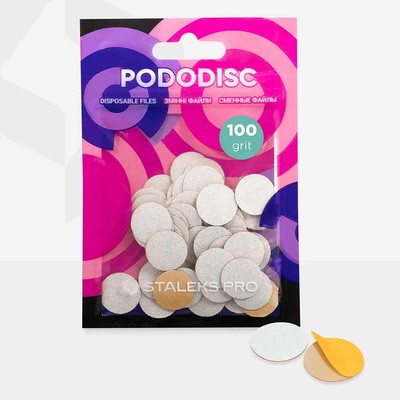 Staleks Pododisc Overlays L 100 grit 50 Stück