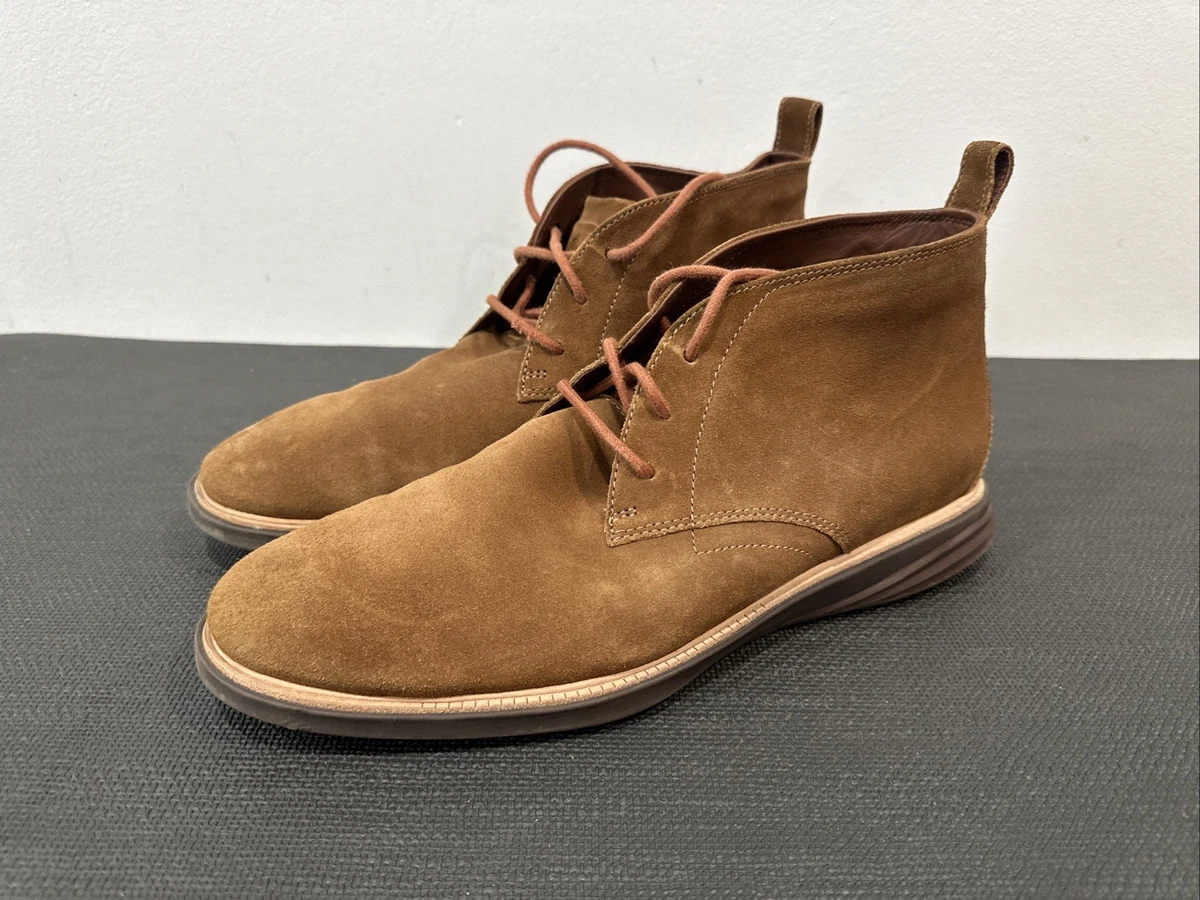 Cole Haan Suede Lace Up Boots for Men for Sale | Shop New  display picture 1