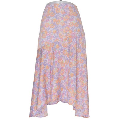 Qed London, Rock, Größe: 36, Mehrfarbig, Polyester, Blumen, Damen #XgF