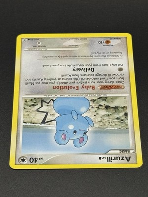 azurill pokemon card | Dex Colorless Rarity Azurill (69/130) - Diamond and