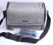 Rare Minolta Canvas/Wool Maxxum Camera/Lenses Shoulder Bag US Seller Free Ship