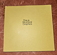 Vintage 1976 This is Structural Graphics RARE Chris Crowell Pop-Up Concept Book