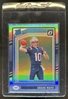 2024 Panini Donruss Optic Drake Maye RC Holo Rated Rookie #229 Patriots
