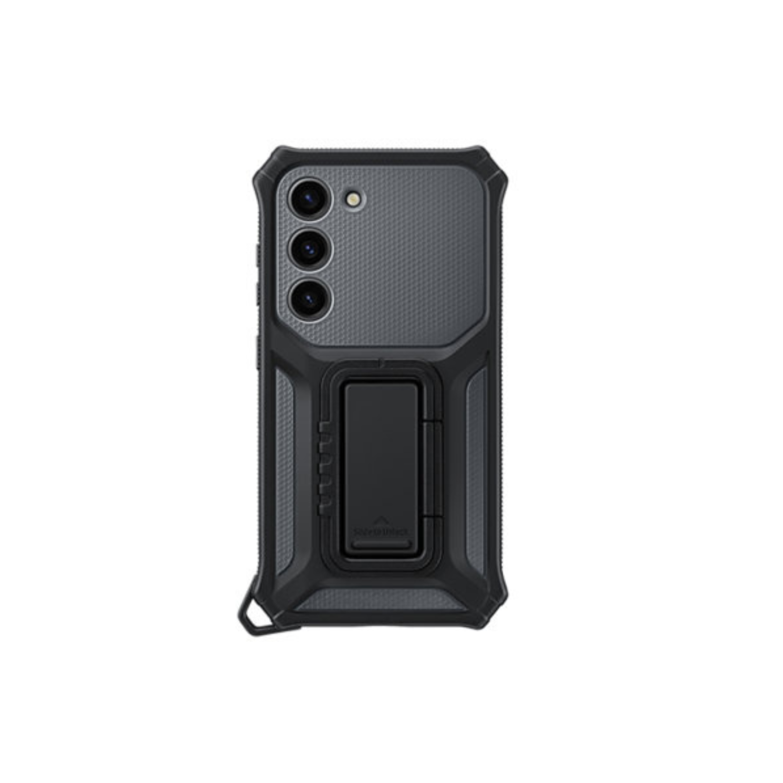 Genuine Samsung Galaxy S23 Rugged Gadget Phone Case Cover Titan Black Official - Image 2